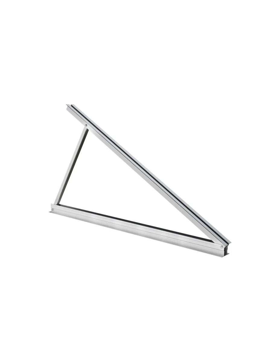 Kit cavalletto inclinazione fissa 30° ipotenusa 1500mm per modulo in orizzontale - KVN1500-30