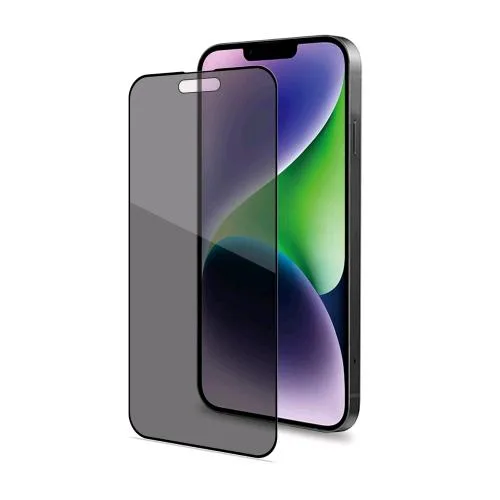 Celly Apple iPHONE 15 Plus Privacy Full Glass Proteggi Schermo in Vetro Temperato 9H con Trattamento Privacy 2-Way