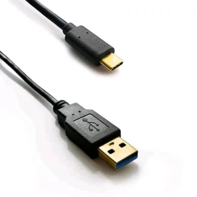 Atlantis Land Atlantis Adattatore USB 3.2 da USB a Maschio a USB Type-C Maschio 1 m Nero