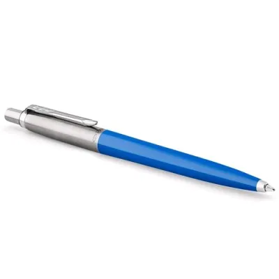 Parker Jotter Plastic Penna a Sfera Blu Punta Media Fusto Col. Blu Ricaricabile
