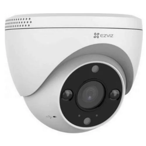 Ezviz H4 Telecamera Dome da Esterno Wi-Fi 2K 3MPX Difesa Attiva con Luce Strobo e Sirena Riconoscimento Tramite ai Audio Bidirezionale