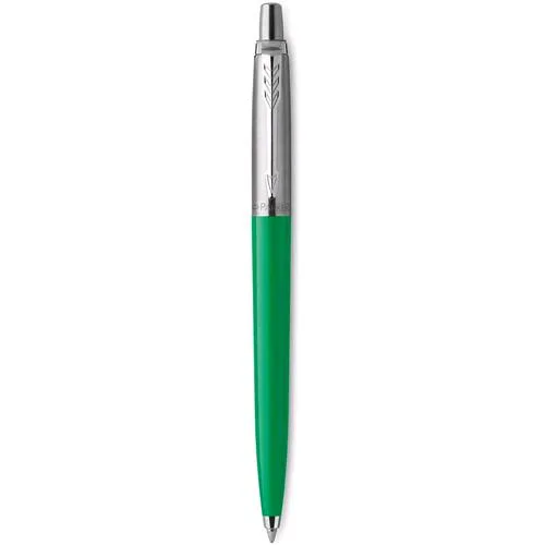 Parker Jotter Plastic Penna a Sfera Blu Punta Media Fusto Col. Verde Ricaricabile