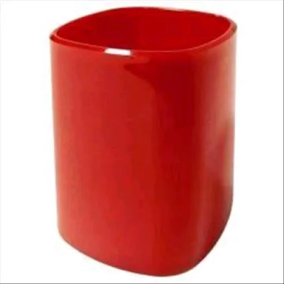 ARDA Bicchiere Portapenne Rosso Opaco