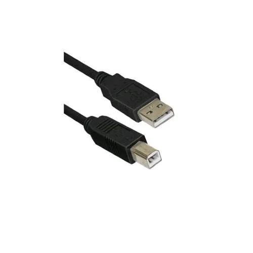 Atlantis Land Atlantis BY Nilox Cavo USB 2.0 1 x M USB Tipo A/ 1 x M USB Tipo B 5 m Nero