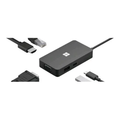 Microsoft Surface USB-C Travel Hub USB-A USB-C VGA HDMI Gige