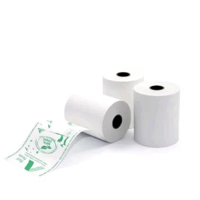 Rotolificio Pugliese Rotolificio Puglese Rotolo in Carta Termica per Cassa Omologato 57 mm x 30 m Anima 12 mm Bianco Conf 10 Pz.