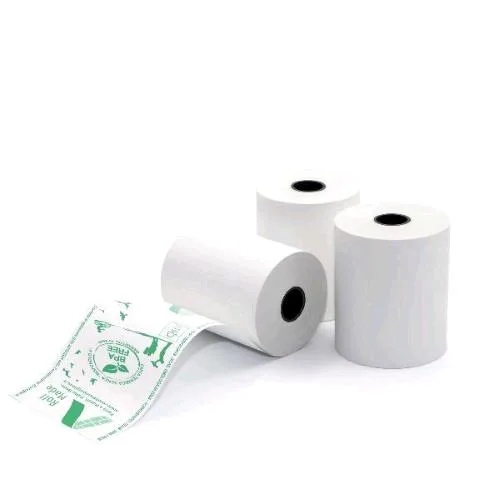 Rotolificio Pugliese Rotolificio Puglese Rotolo in Carta Termica per Cassa Omologato 57 mm x 30 m Anima 12 mm Bianco Conf 10 Pz.
