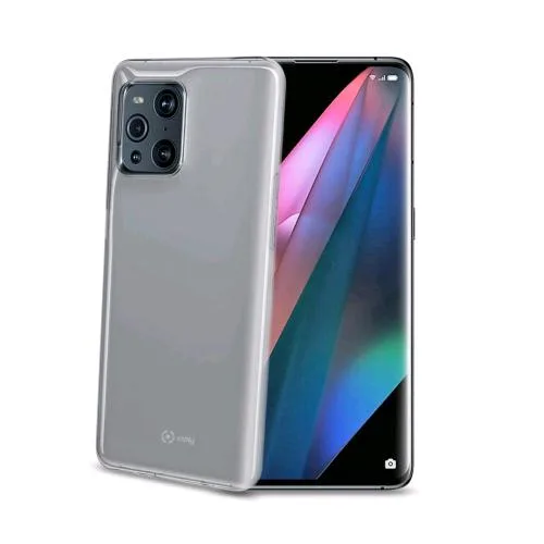 Celly Oppo Find X3 Pro 5G Cover in Tpu Anti-Shock Trasparente