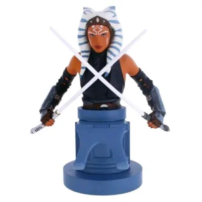 Exquisite Gaming Cable Guy Star Wars Ahsoka Tano 20 cm Supporto per Telefono/Controller con Cavo Micro USB 2 m