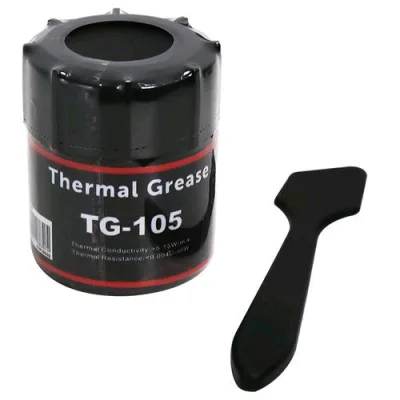 ITEK TG-105 Pasta Termica Barattolo da 10G per CPU/GPU con Spatola Colore Grigio