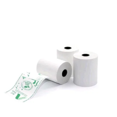 Rotolificio Pugliese Rotolificio Puglese Rotolo in Carta Termica per Cassa Omologato 57 mm x 35 m Anima 12 mm Bianco Conf 10 Pz.