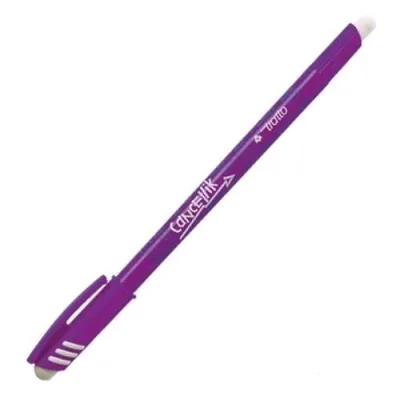 Tratto Cancellik Penna a Sfera Cancellabile Inchiostro Viola Conf 12 Pz.
