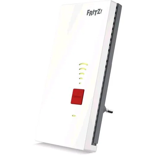 Fritz! Repeater 2700 Edition International Wireless Extender Wi-Fi 7 6.500 Mbit/S Mesh Bianco