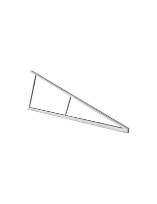 Kit cavalletto inclinazione fissa 20° ipotenusa 2850mm per doppio modulo in orizzontale - KVN2850-20