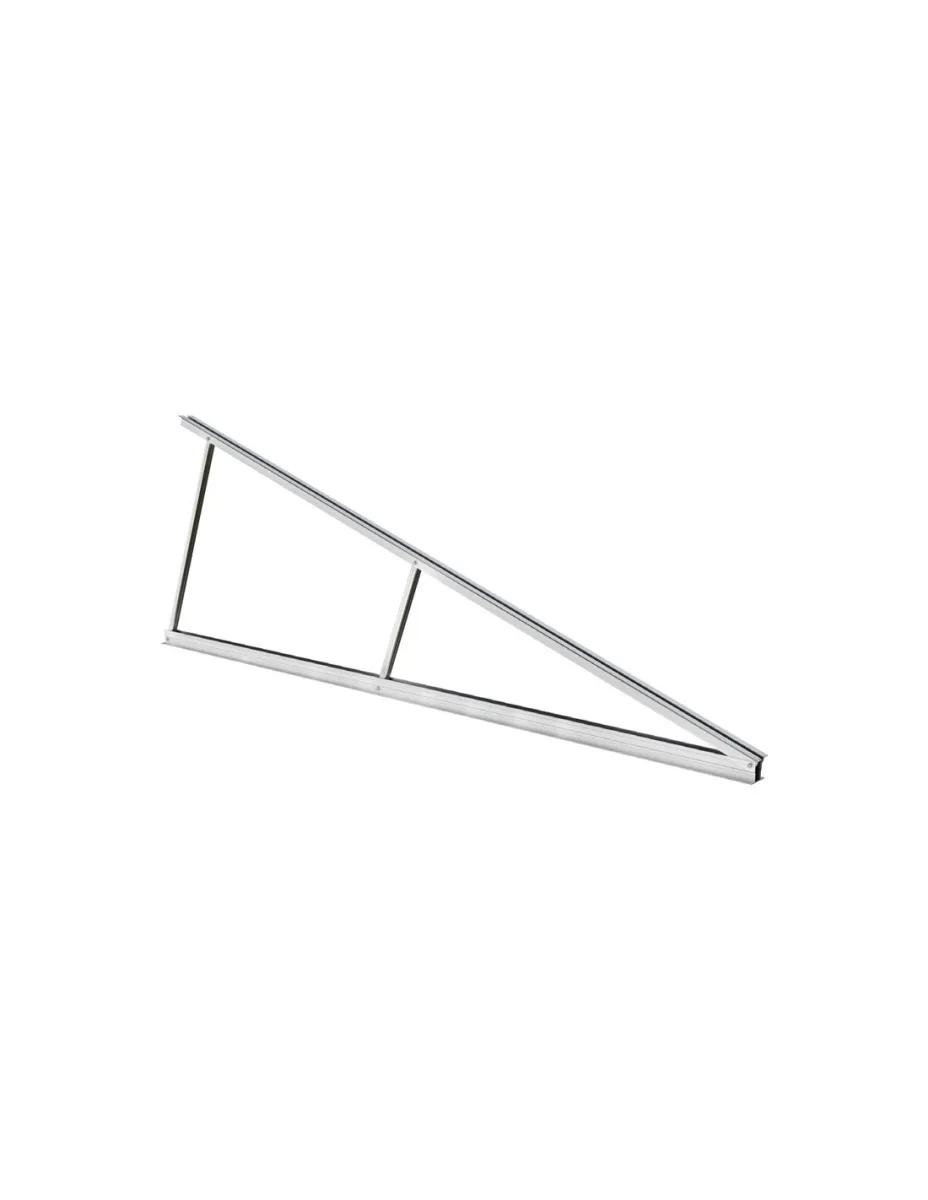 Kit cavalletto inclinazione fissa 20° ipotenusa 2850mm per doppio modulo in orizzontale - KVN2850-20