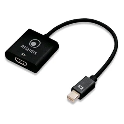 Atlantis Land Atlantis Cavo Adattatore da Mini Display Port 1.1 Ad HDMI 1.3 Risoluzione 1920 x 1080