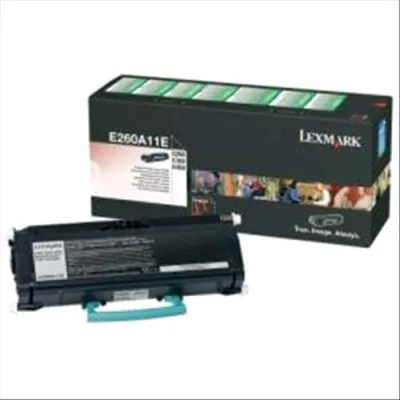 Lexmark E260A11E Toner Nero per e 260-360-460 3.500 Pag