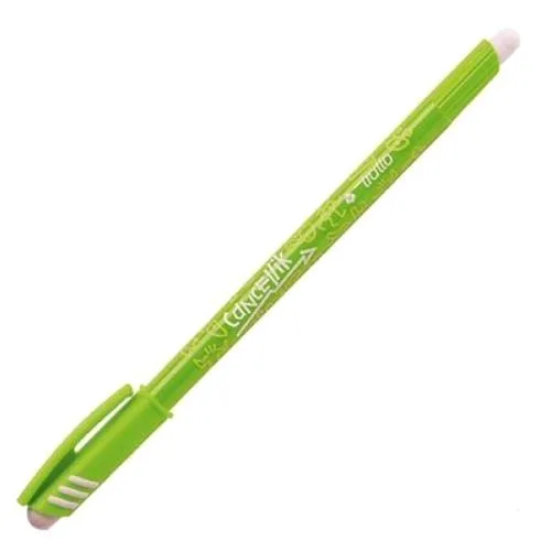 Tratto Cancellik Penna a Sfera Verde Cancellabile 0.7mm Conf 12 Pz.