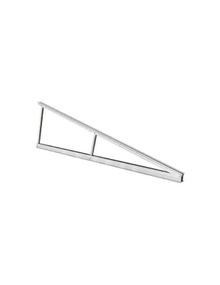 Kit cavalletto inclinazione fissa 15° ipotenusa 2400mm per doppio modulo in orizzontale - KVN2400-15