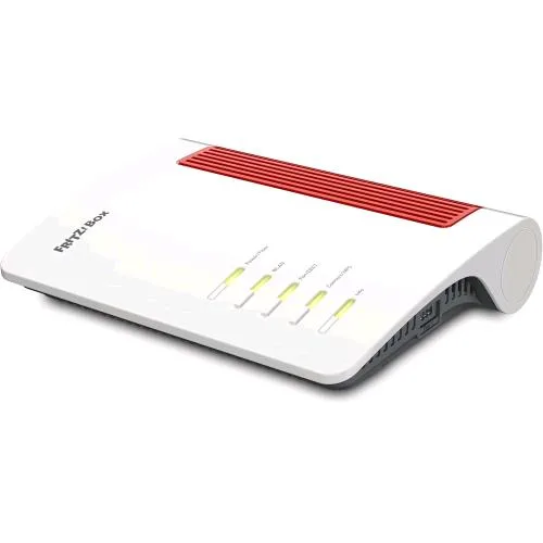 Fritz!Box 5690 International Router per Fibra Ottica (Aon/Gpon) Wi-Fi 7 fino a 6.448 Mbit/S Mesh