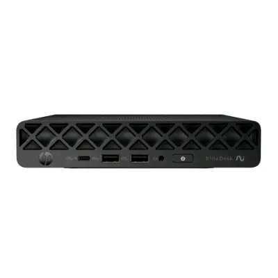 HP Elitedesk 8 Mini G1A Next Gen ai Copilot+ Mini PC AMD Ryzen ai 7 350 RAM 16GB-SSD 512GB NVMe-AMD Radeon Graphics 860M-Wi-Fi 7 + Gigabit LAN- Tastiera e Mouse-Win 11 Prof Nero (C61QNAT#ABZ)