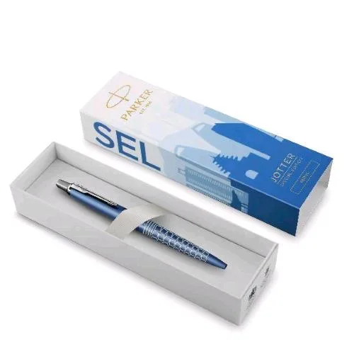 Parker Jotter Special Edition Seoul Penna a Sfera a Scatto Punta Conica Tratto 1 mm Inchiostro Blu Confezione Regalo