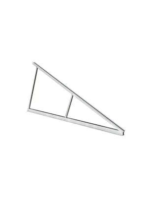 Kit cavalletto inclinazione fissa 20° ipotenusa 2400mm per doppio modulo in orizzontale - KVN2400-20