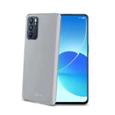 Celly Oppo Reno 6 5G Cover in Tpu Anti-Shock Trasparente
