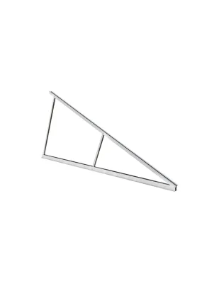 Kit cavalletto inclinazione fissa 25° ipotenusa 2850mm per doppio modulo in orizzontale - KVN2850-25