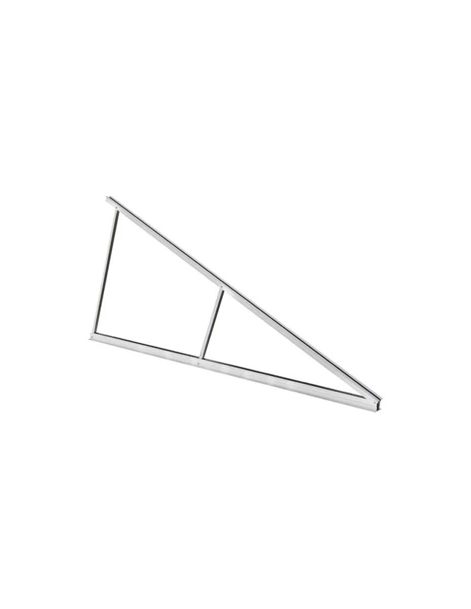 Kit cavalletto inclinazione fissa 25° ipotenusa 2850mm per doppio modulo in orizzontale - KVN2850-25
