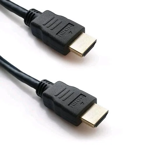 Atlantis Land Atlantis Cavo HDMI V2.0 in Rame Schermato 19 Pin Maschio/Maschio 1 m Nero