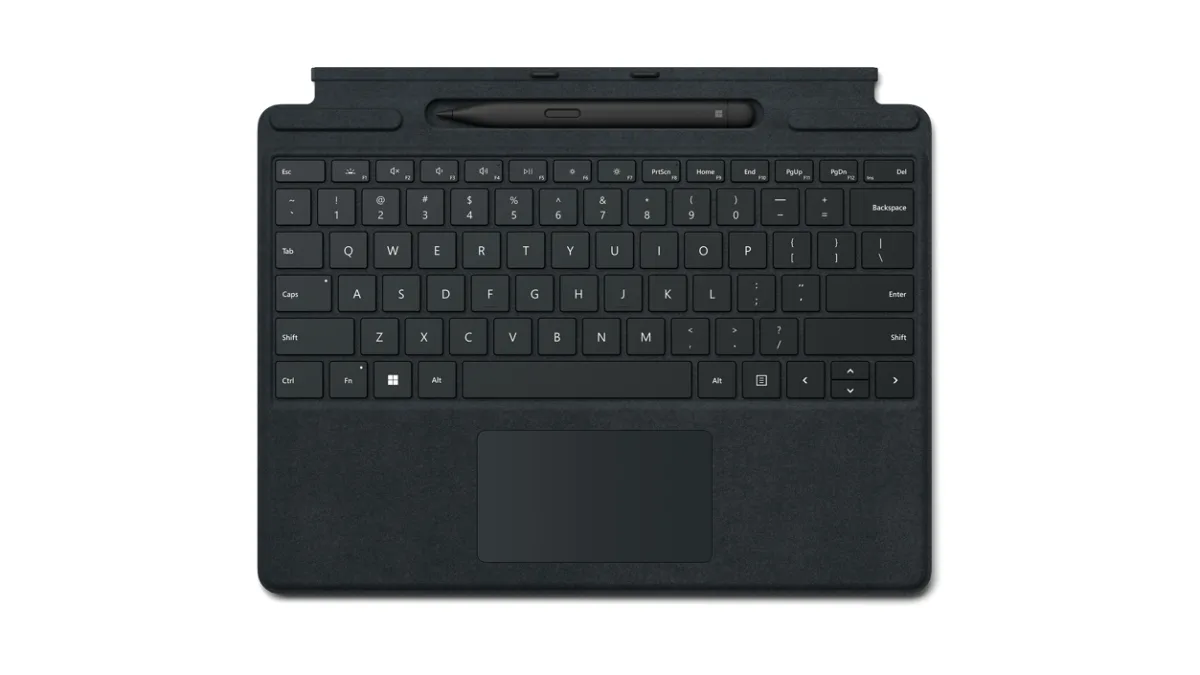 CUSTODIA TASTIER SURFACE PRO 8/9/10 CON SLIM PEN 2 INCLUSA BLACK