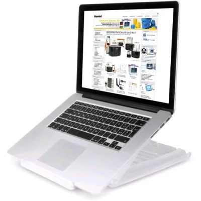 Hamlet XTMS100TS Supporto Notebook Trasparente