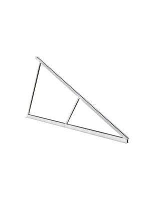 Kit cavalletto inclinazione fissa 30° ipotenusa 2400mm per doppio modulo in orizzontale - KVN2400-30