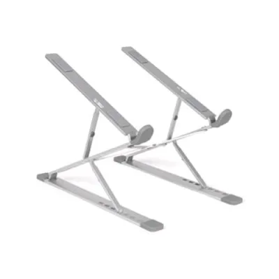 Hamlet XTMS400UP Tiramisu Pro Supporto Universale Professional per Notebook fino a 19" 9+6 Livelli di Regolazioni Ripiegabile Alluminio