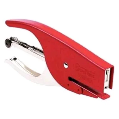 Iternet 0106R Cucitrice Virginia a Pinza Caricamento Posteriore 15 Fogli Tipo Punti Serie 64748 mm Rossa