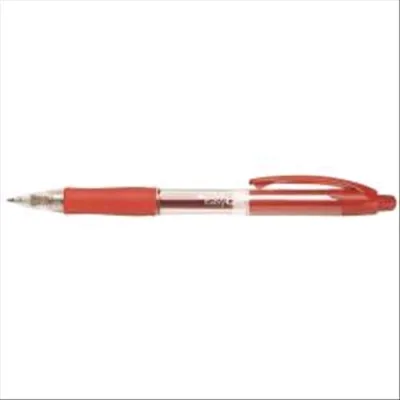 Tratto Easy Gel Penna a Sfera a Scatto Inchiostro Gel Rosso Punta Conica 0.7mm Conf 10 Pz.