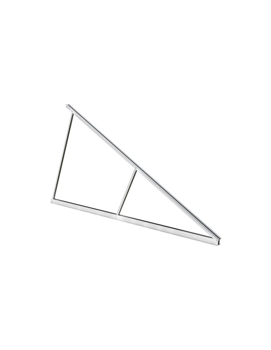 Kit cavalletto inclinazione fissa 30° ipotenusa 2850mm per doppio modulo in orizzontale - KVN2850-30