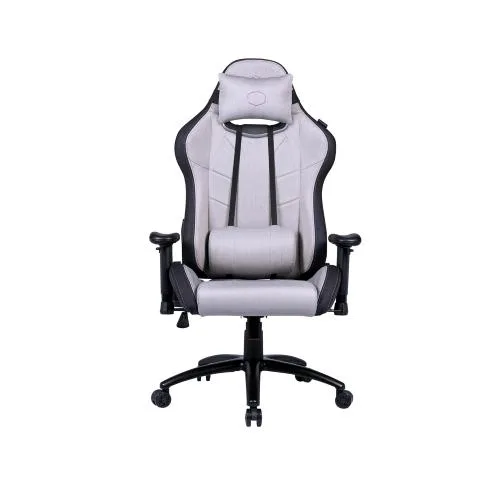 Cooler Master Caliber R2C Sedia da Gaming Regolabile con Braccioli e Cuscini Ergonomici Grigio