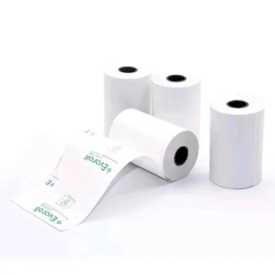 Rotolificio Pugliese Rotolificio Puglese Rotolo in Carta Termica per POS 57 mm x 18 m Anima 12 mm Bianco Conf 10 Pz.