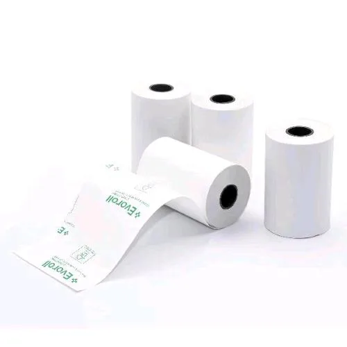 Rotolificio Pugliese Rotolificio Puglese Rotolo in Carta Termica per POS 57 mm x 18 m Anima 12 mm Bianco Conf 10 Pz.
