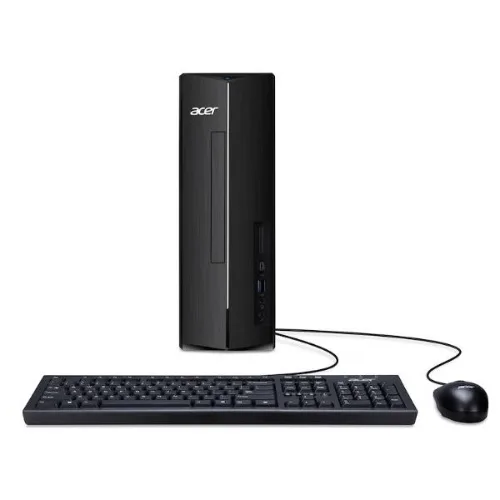 ACER Aspire XC-1725_CZN SFF AMD Ryzen 3 5400U RAM 8GB-SSD 512GB NVMe-AMD Radeon Graphics-Gigabit LAN-Tastiera Mouse-Win 11 Home Nero (DT.BXMET.002)