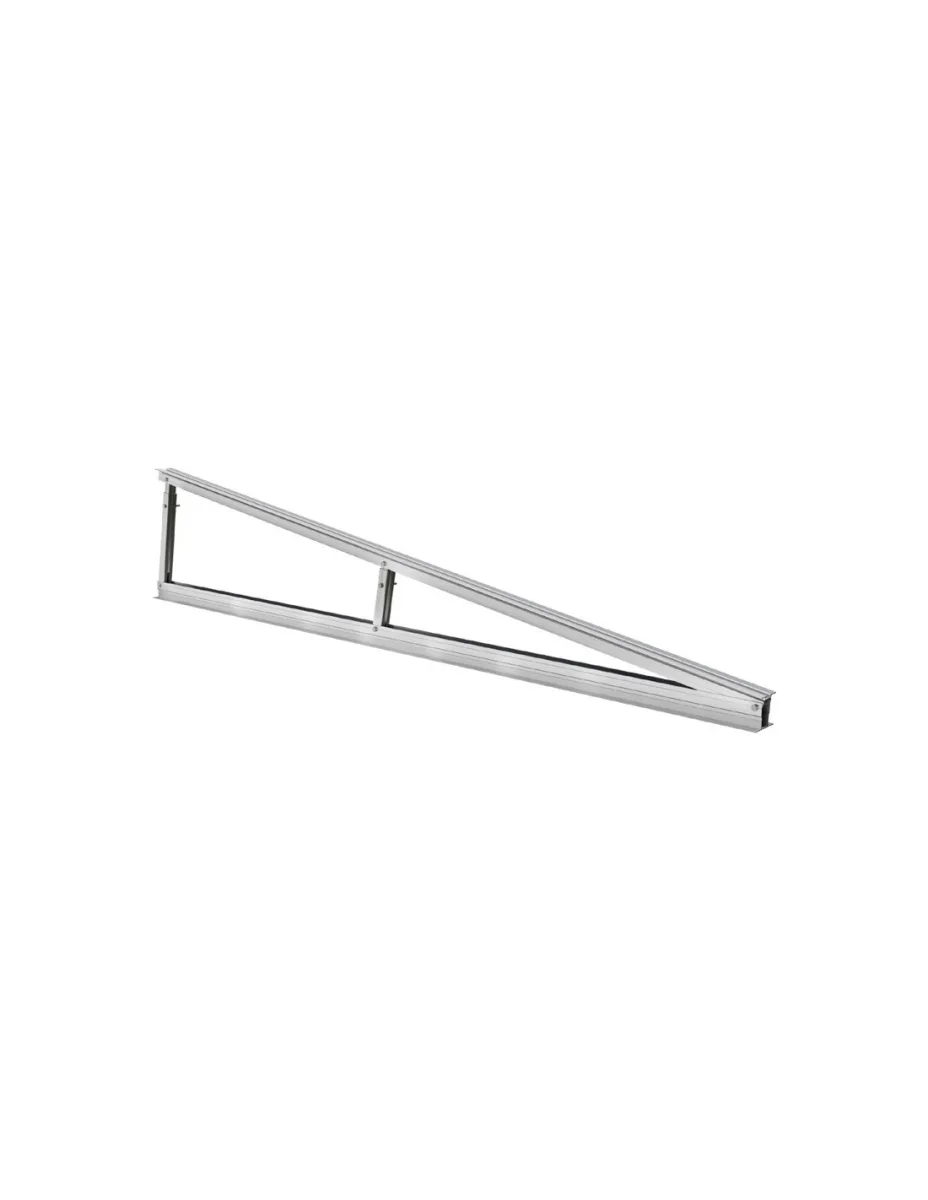 Kit cavalletto inclinazione regolabile 10°-15° ipotenusa 2400mm per modulo in orizzontale - KPR1-2400