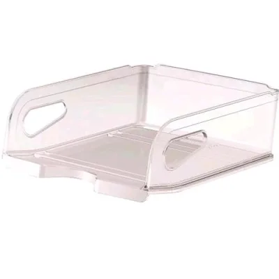 ARDA Classic Maxi Portacorrispondenza in Plastica 278X345X110 mm Nero Trasparente