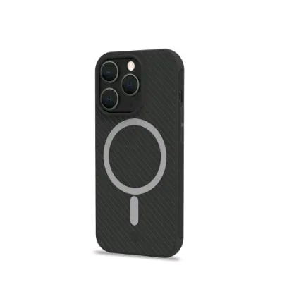 Celly Apple iPHONE 15 Pro Cover Ultramag Compatibile Magsafe in Tpu + Policarbonato Black