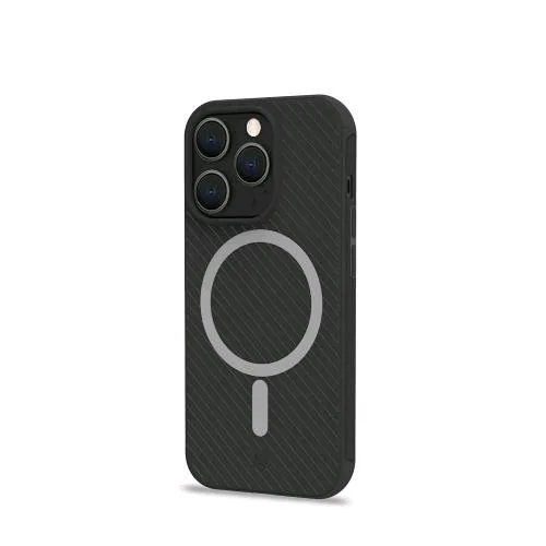 Celly Apple iPHONE 15 Pro Cover Ultramag Compatibile Magsafe in Tpu + Policarbonato Black