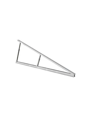 Kit cavalletto inclinazione regolabile 20°-25° ipotenusa 2400mm per doppio modulo in orizzontale - KPR2-2400