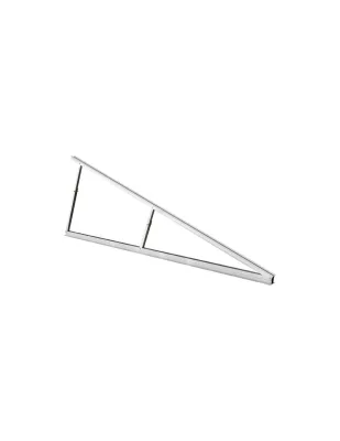 Kit cavalletto inclinazione regolabile 20°-25° ipotenusa 2850mm per doppio modulo in orizzontale - KPR2-2850