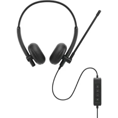 Dell WH125 Cuffie Cablate con Microfono USB Nero