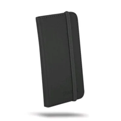 Atlantis Land Atlantis Flip Cover Universale per Smartphone 4" in Pelle Colore Nero